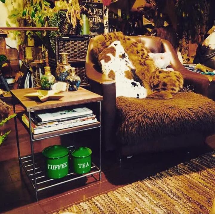 アイアン家具　棚　ラック　チェスト　シェルフ   男前家具　サイドテーブル