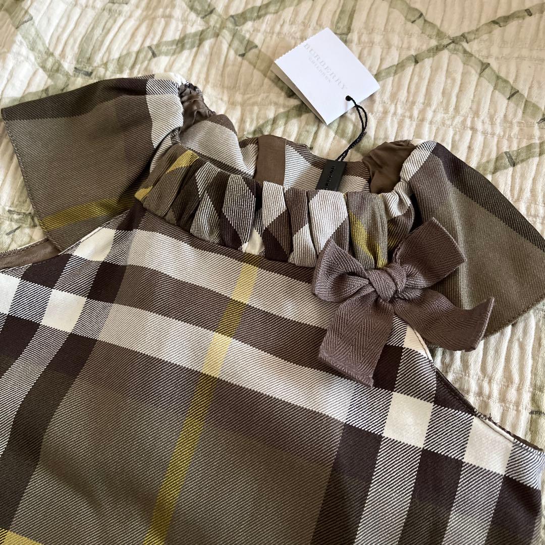 新品タグ付き　バーバリー　バーバリーチルドレン　ワンピース　3歳