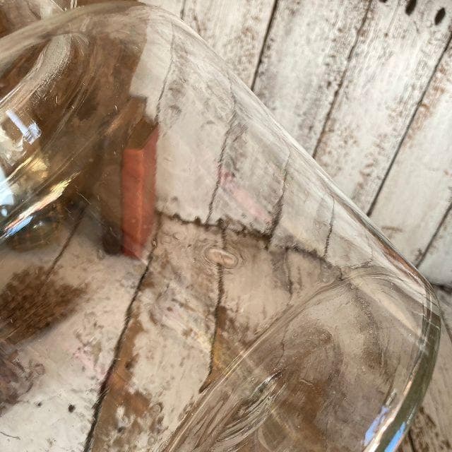 ヴィンテージ ガラス瓶 古硝子 ボトル 保存容器 花瓶 フラワーベース 花器