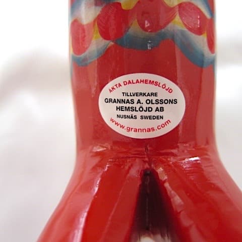 雑貨331／ダーラナホース レッド Grannas グラナス Lサイズ