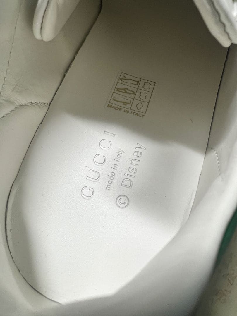 Gucci ドナルドダック スニーカー ホワイト