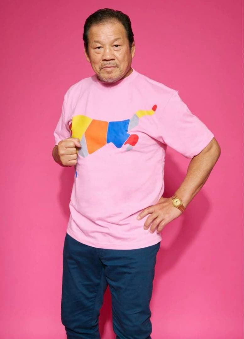 マッチョドラゴン Tシャツ ピンクXLサイズ 新品未使用品