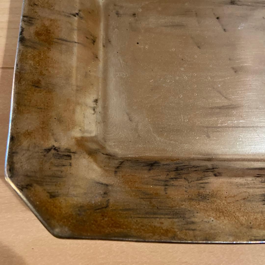 伊藤聡信　皿　銀彩　新品未使用【個展購入】