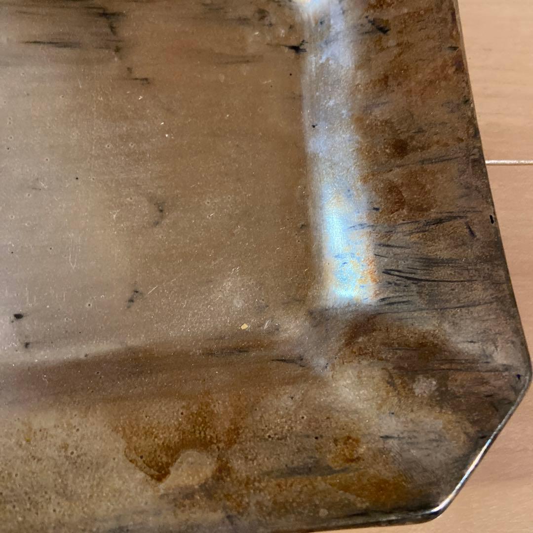 伊藤聡信　皿　銀彩　新品未使用【個展購入】