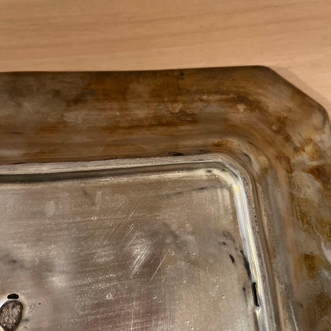 伊藤聡信　皿　銀彩　新品未使用【個展購入】