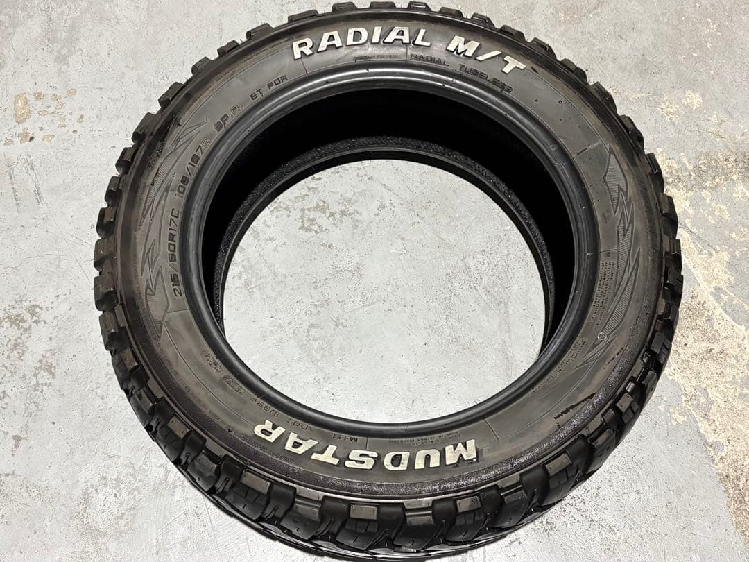 MUDSTAR RADIAL M/T 215/60R17 タイヤ4本セット
