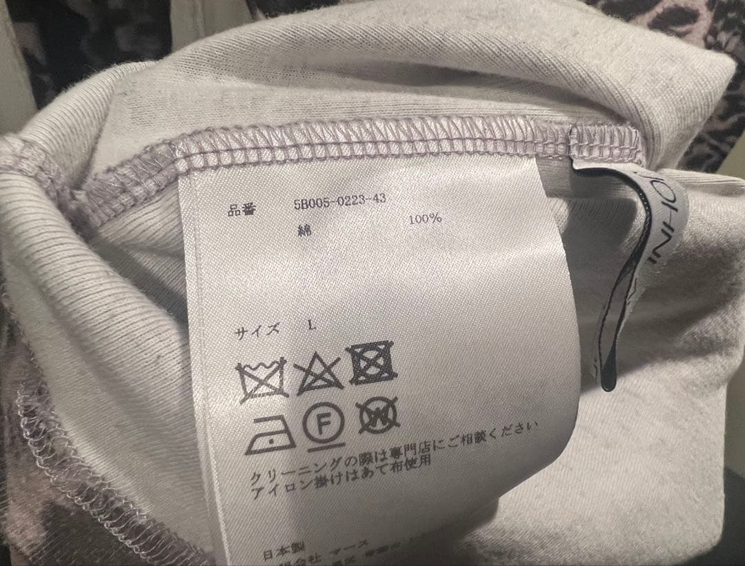 JOHN LAWRENCE SULLIVAN レオパードプリントタートルネック