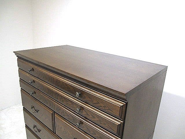 【展示品】カリモク ドマーニ クイーンズライフ ハイチェスト 　約48万