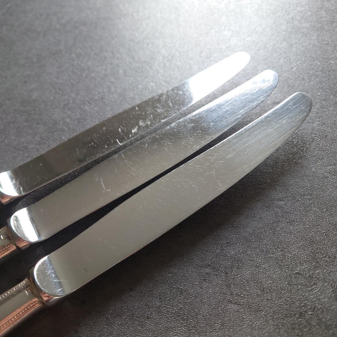 クリストフル パール テーブルナイフ 3点