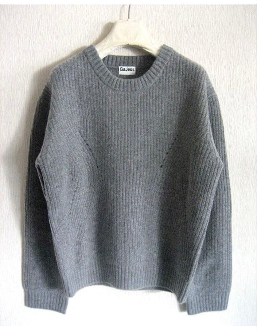 Gajess ガジェス Over Knit オーバーニット Grey 三條場夏海