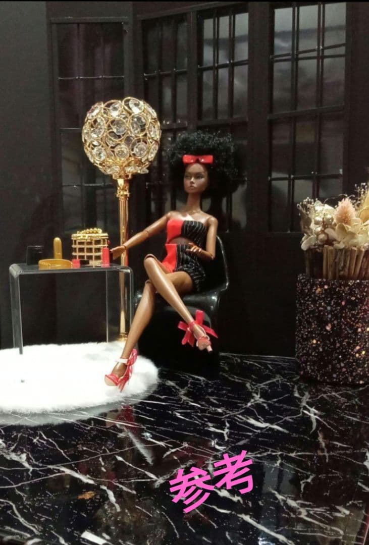 【HALLOWEEN　Party♪】✦BLACKハウス✦家具＆小物など全て付き♡