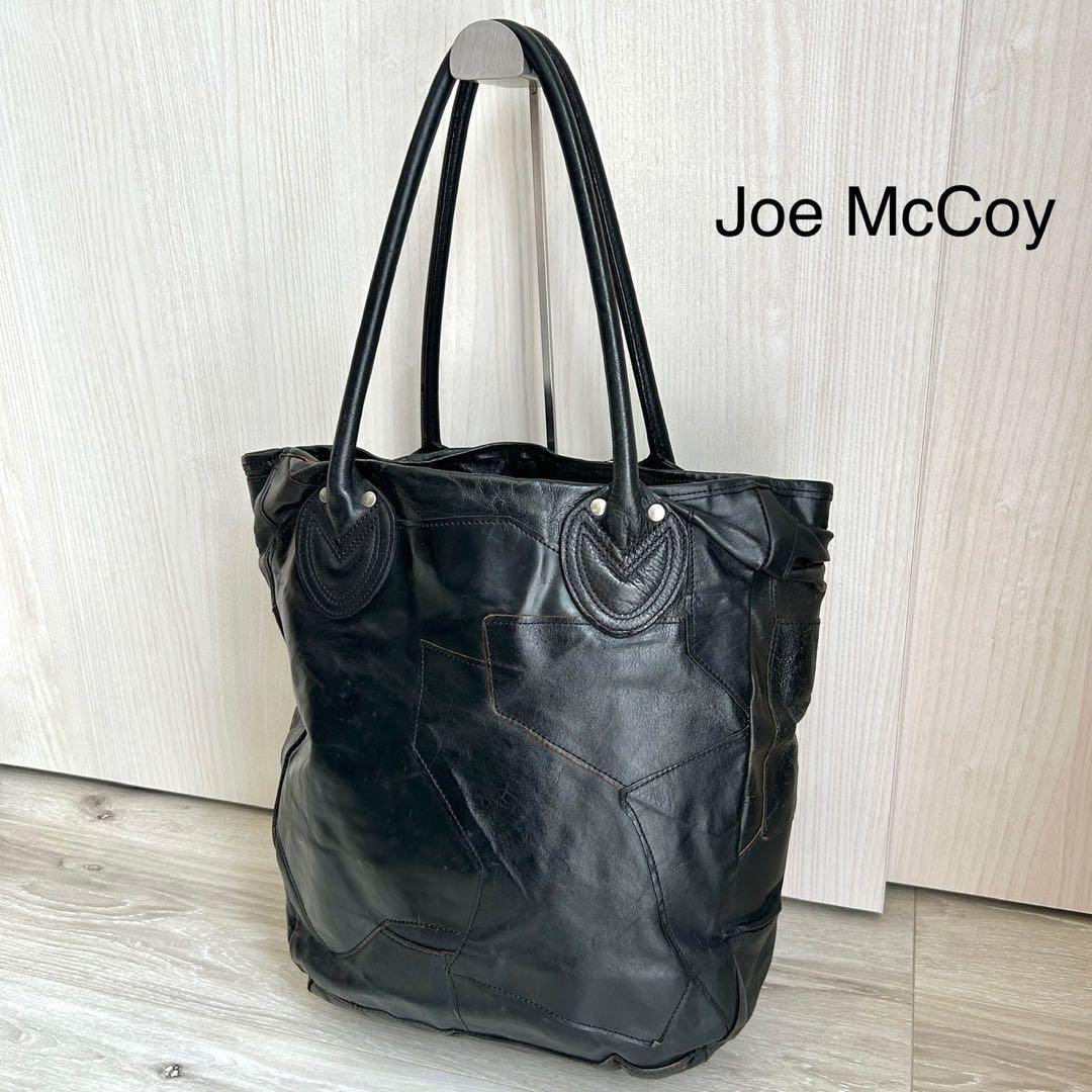 【希少】ザ リアルマッコイズ ジョーマッコイ レザートートバッグ パッチワーク