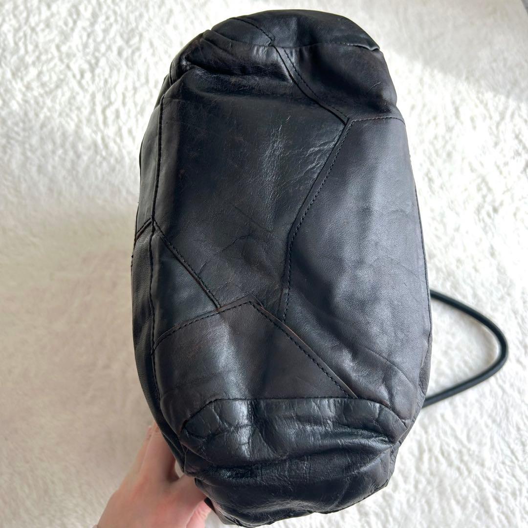 【希少】ザ リアルマッコイズ ジョーマッコイ レザートートバッグ パッチワーク