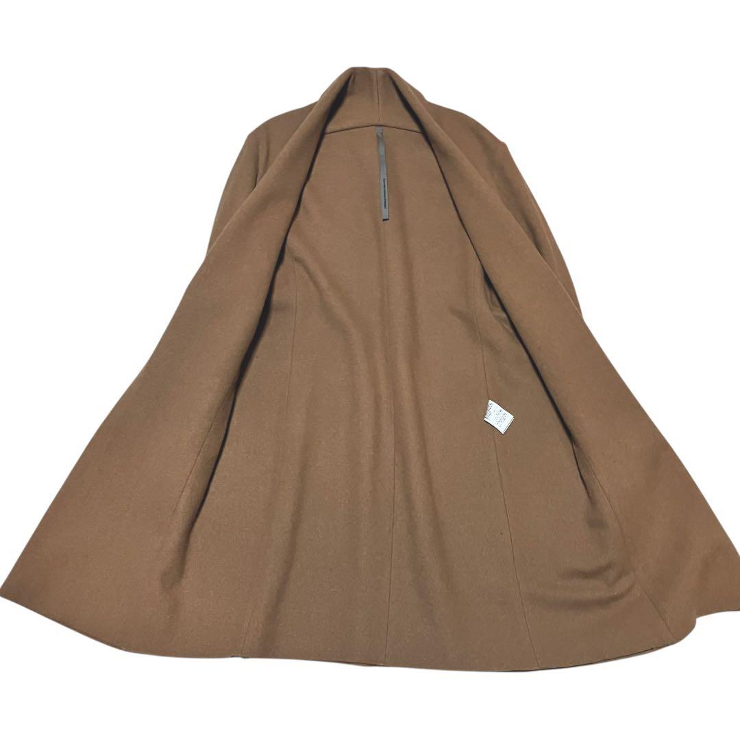 カズユキクマガイアタッチメント カシミヤ　ストレッチ　メルトンストールコート 2