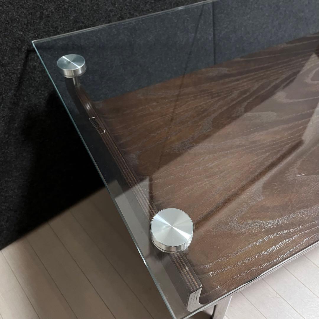 ミッドセンチュリー　スペースエイジ　センターテーブル ガラステーブル