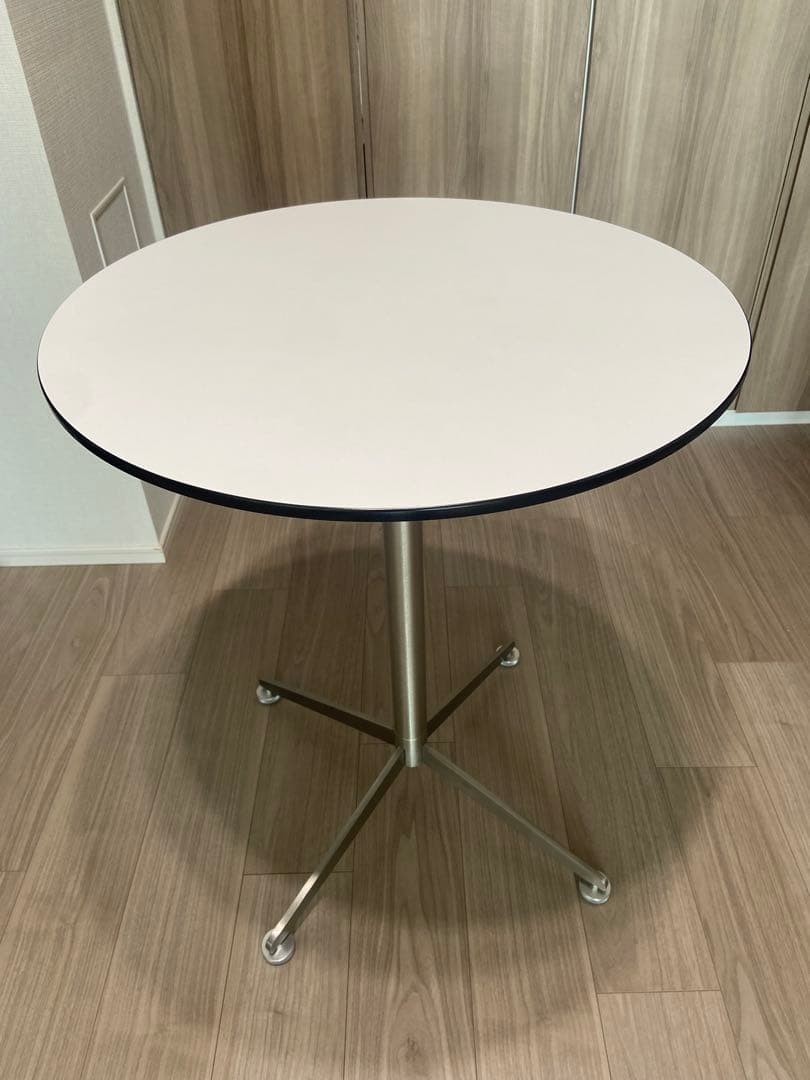 【ミホ】ミッドセンチュリー　丸テーブル