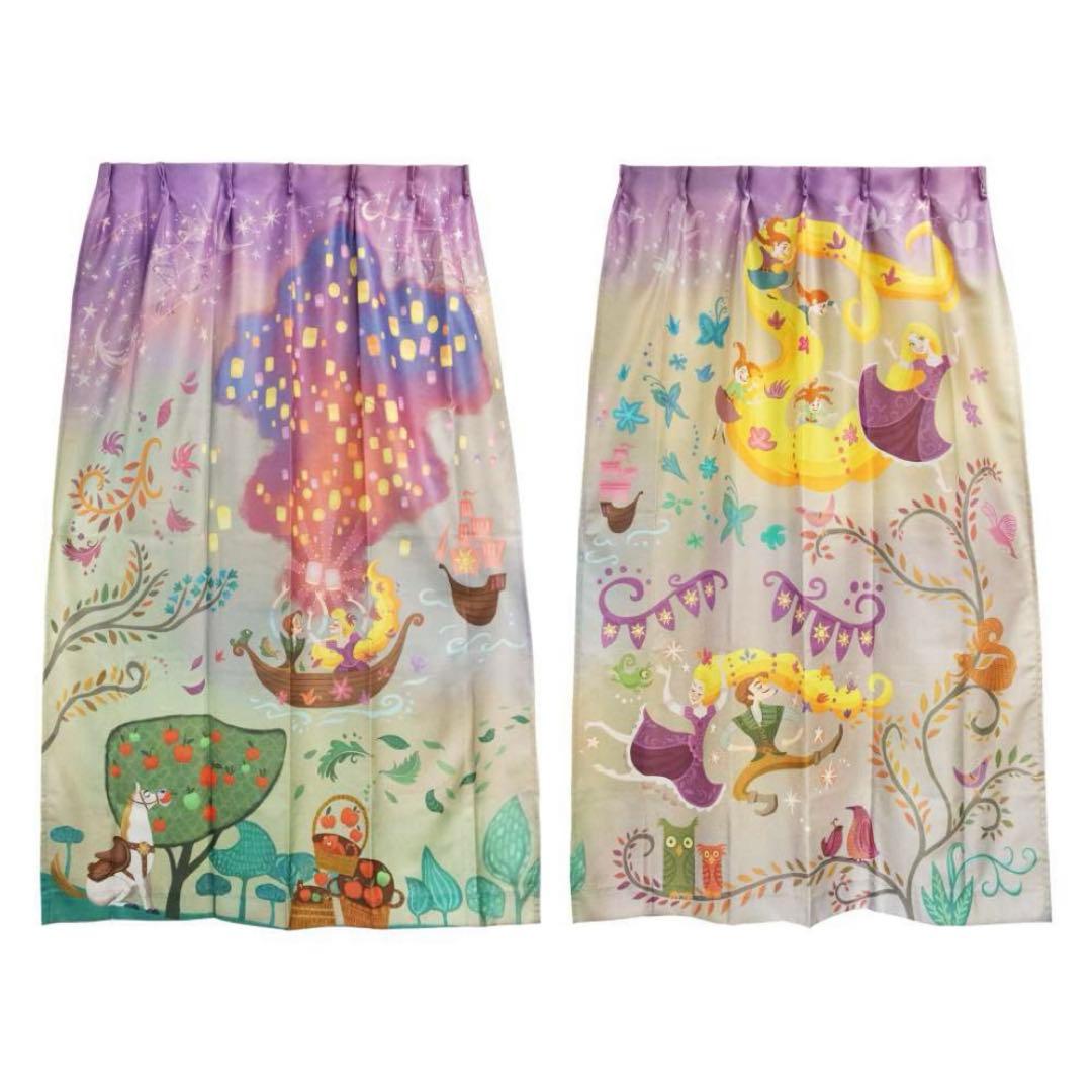 美品♡TDR ラプンツェル カーテン2枚セット