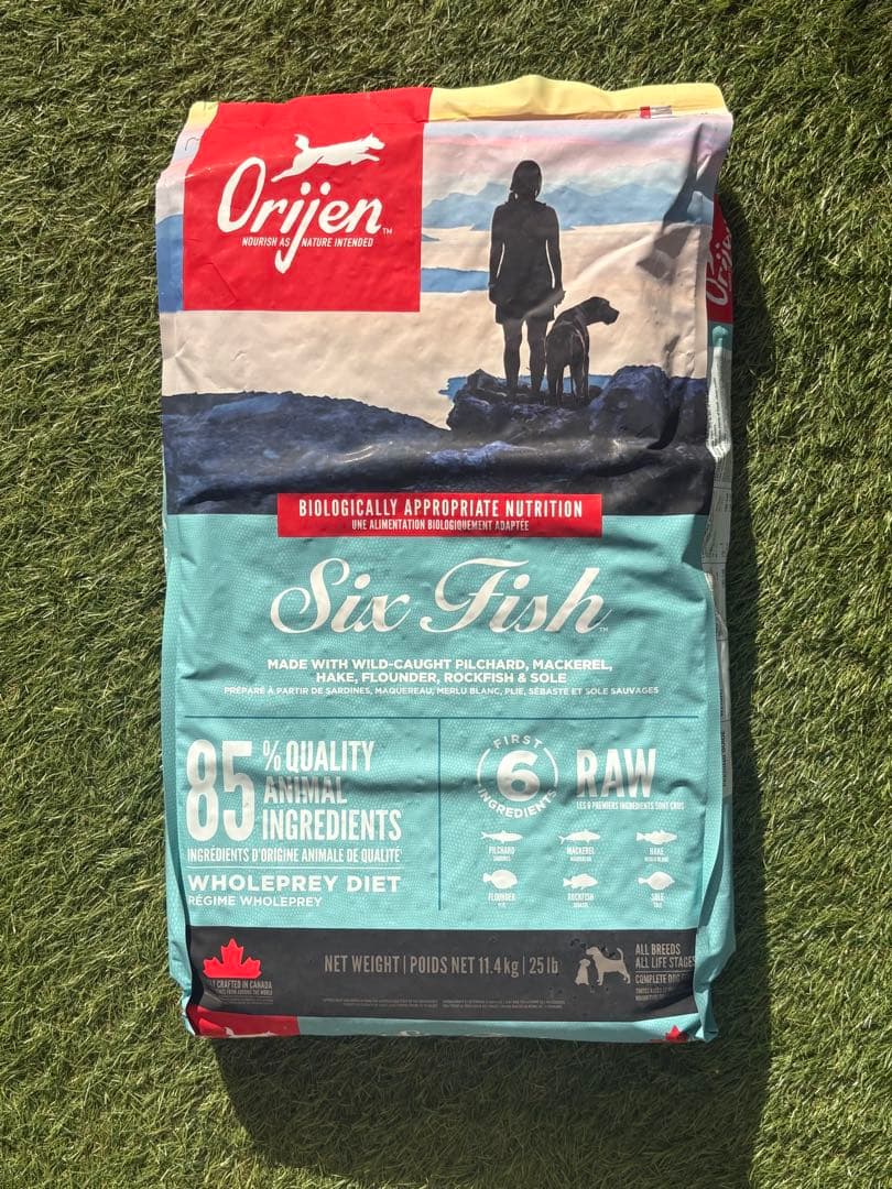 Orijen Six Fish ドッグフード 11.4kg