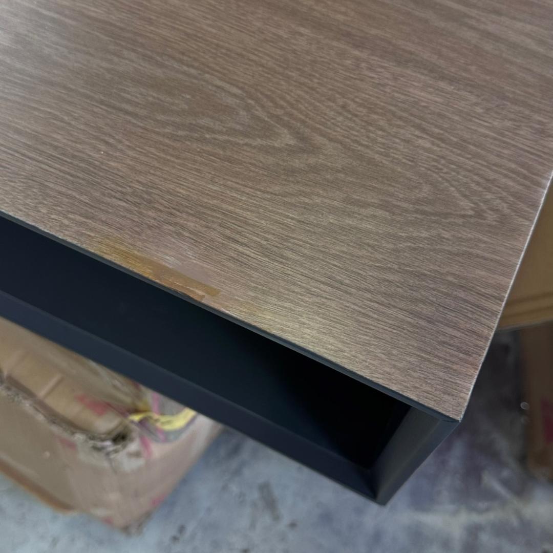 北欧風　センターテーブル 両面 引き出し付き　100cm