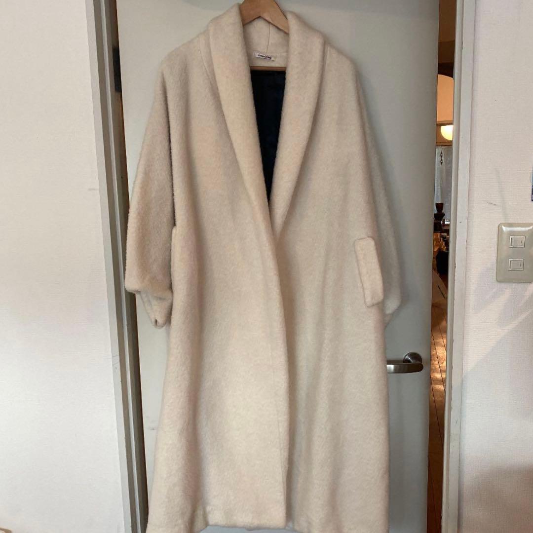 モヘアガウンロングコート　fumika uchida