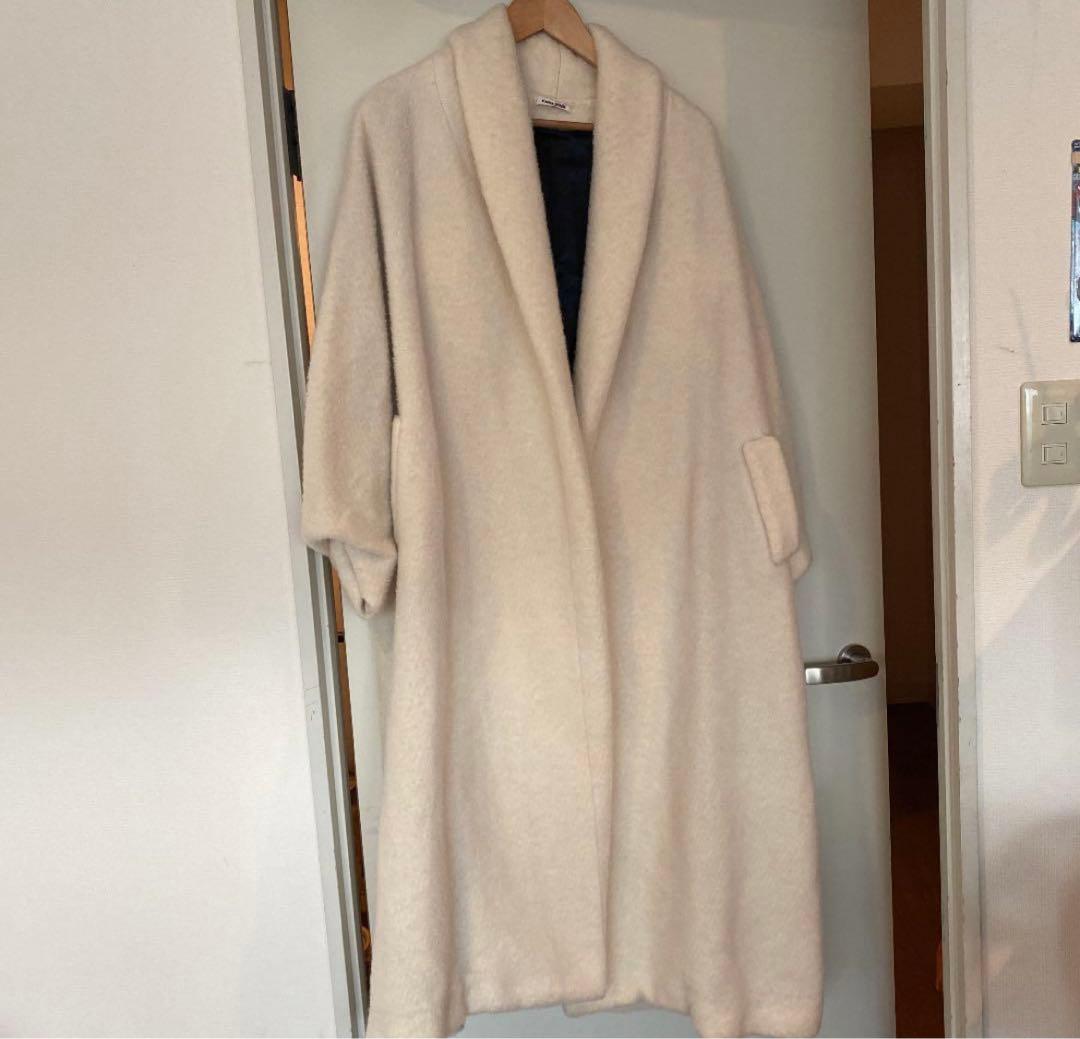 モヘアガウンロングコート　fumika uchida