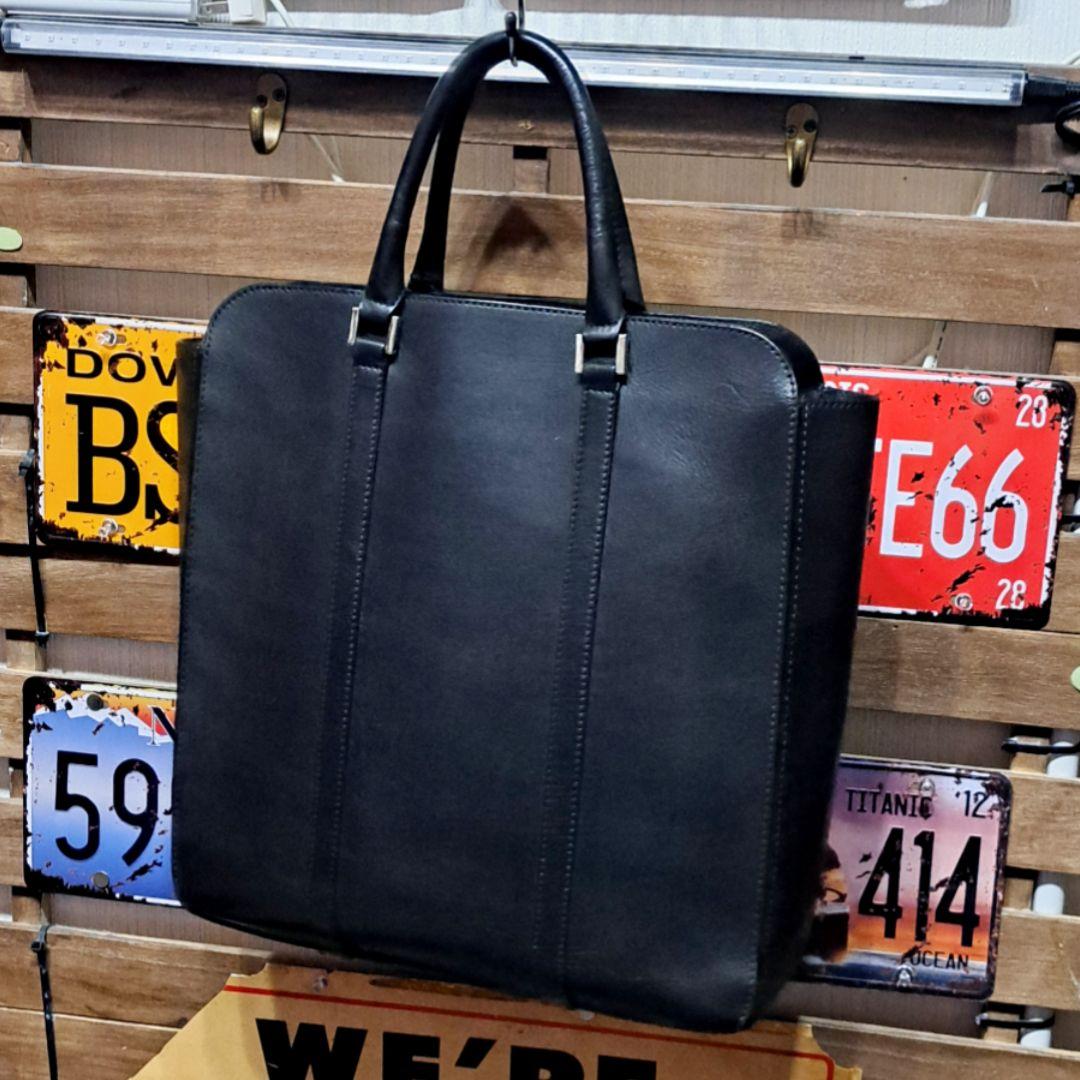 Dsquared2　オニキス　スタッズ　レザーバッグ　トートバッグ　ブラック