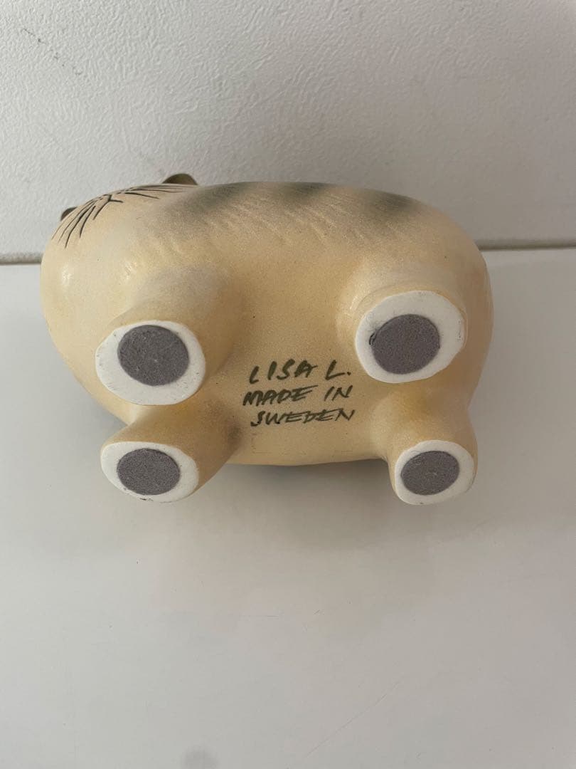 リサラーソン　キャットモア　グレーストライプ