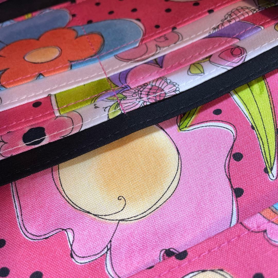 もーも　1点のみ　長財布　やりくり財布　ハンドメイド