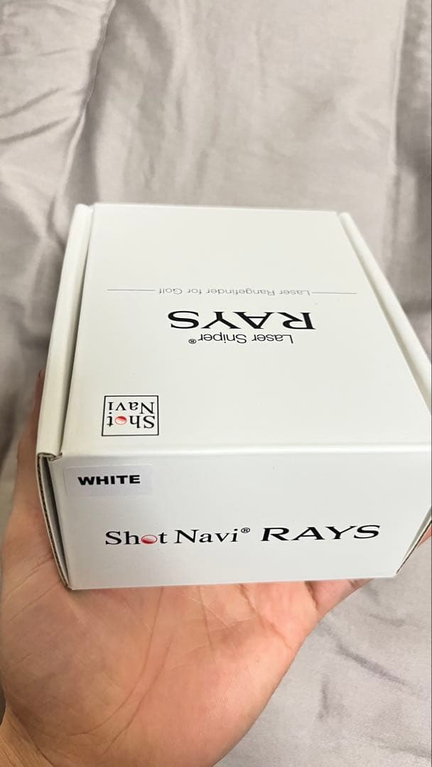 新品　Shot Navi Laser Sniper RAYS ゴルフ用距離計