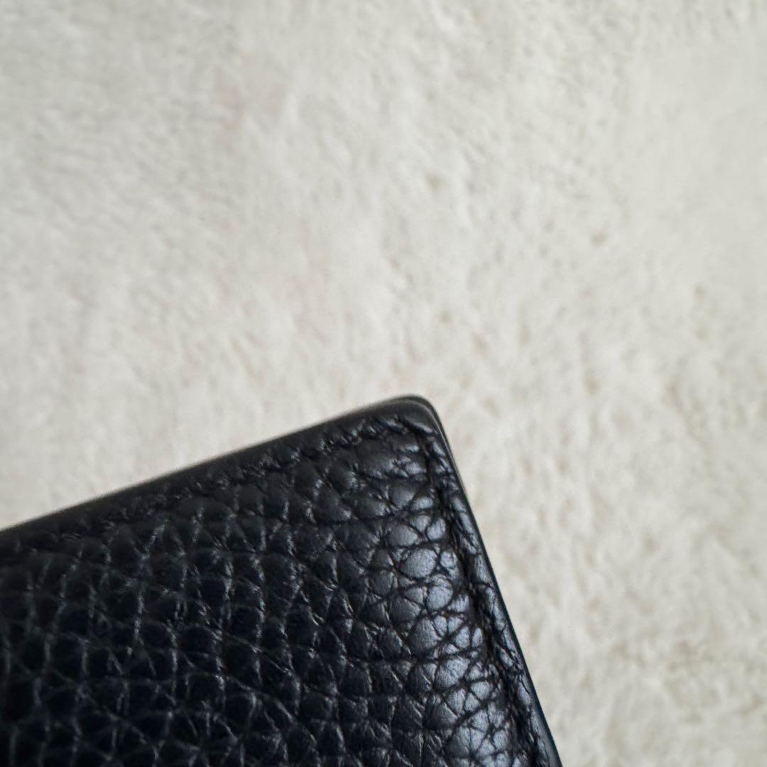 トムフォード　マネークリップ　シボ革　レザー　黒　付属品付き