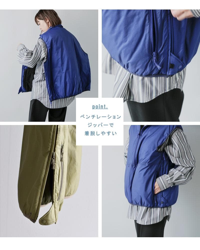ジャケット・アウター daiwa pier39 TECH REVERSIBLE PUFF VEST
