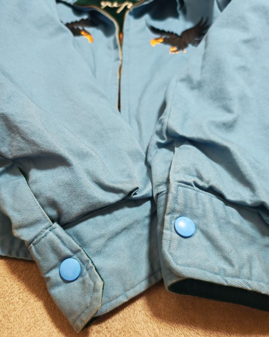 美品 未使用近 テーラー東洋 ２面用 虎龍鷲 別珍 スカジャン vintage