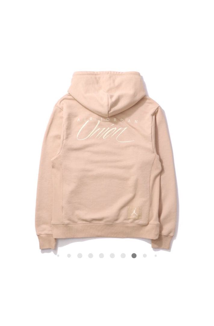 トップス NIKE JORDAN UNION FLEECE HOODIE BEIGE XS