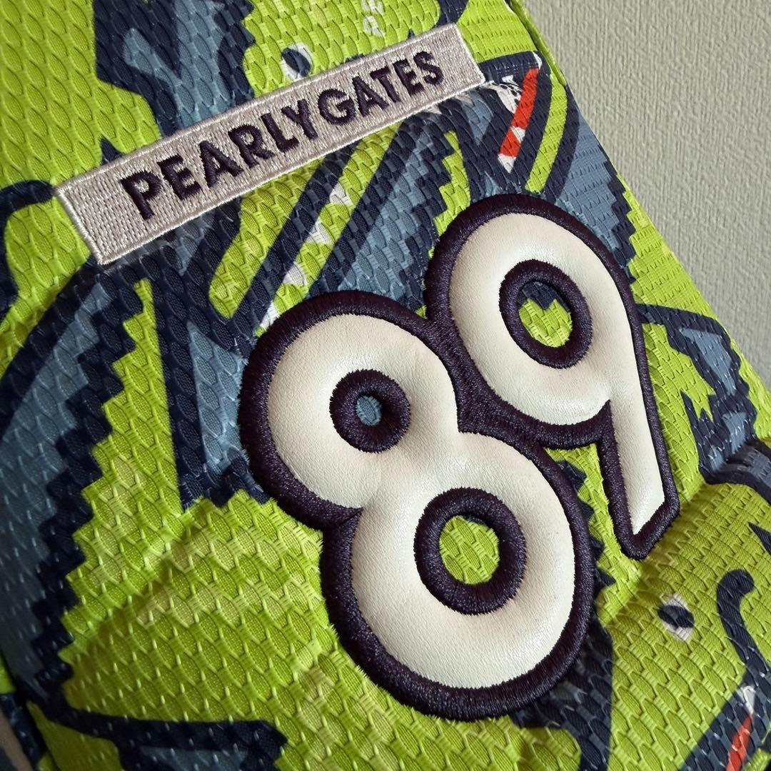 美品　パーリーゲイツ　キャディバッグ　ショルダー式　スタンド式　軽量　ワニ柄