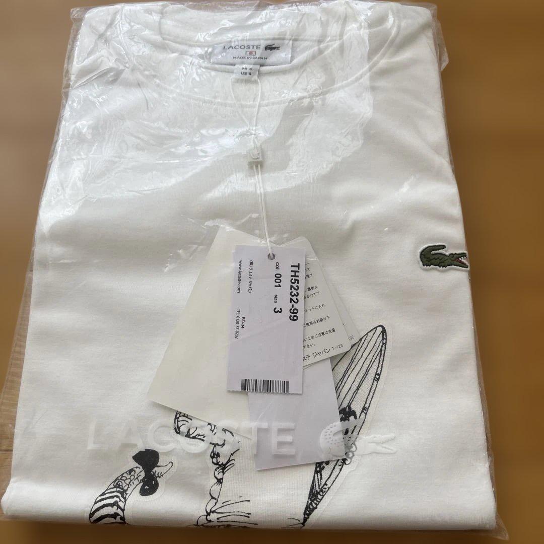 LACOSTE ONE PIECE Tシャツ サイズUS S