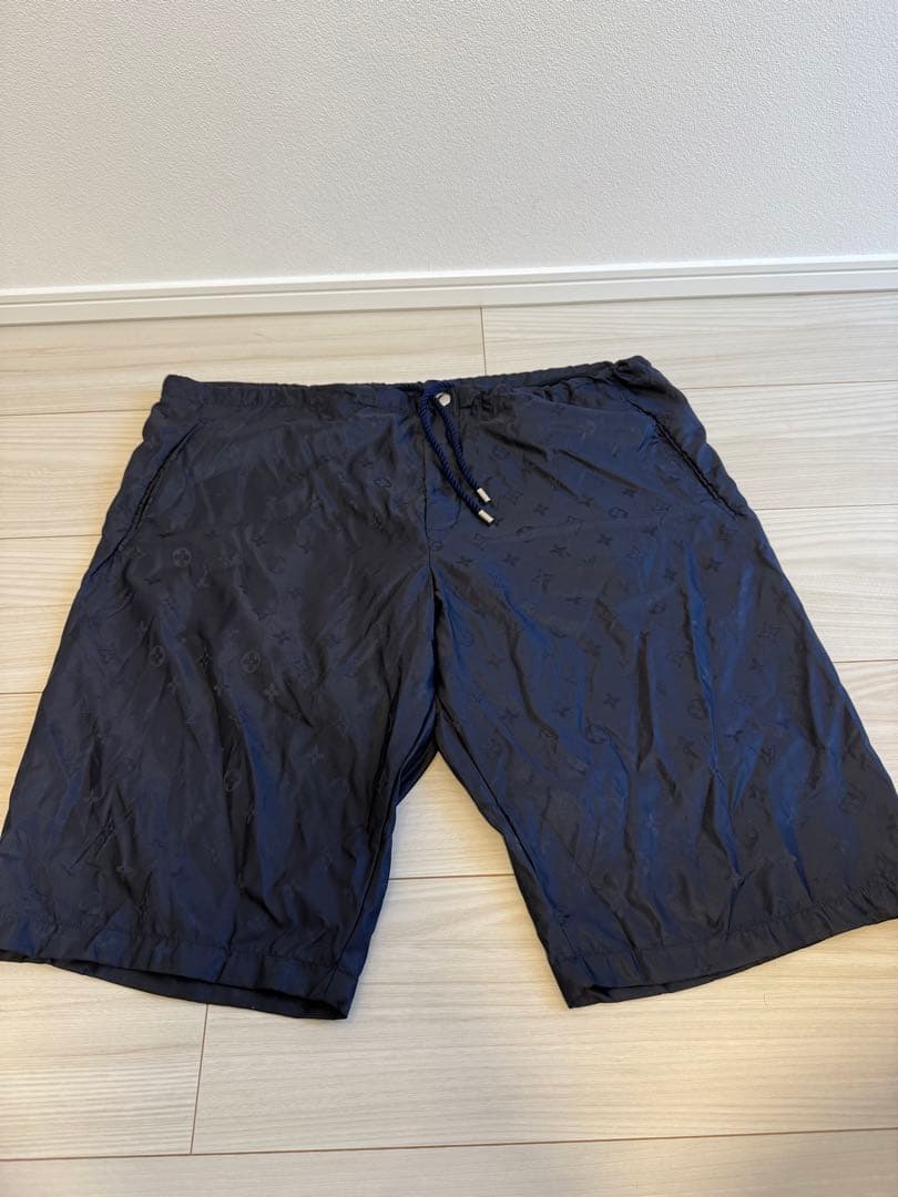 LOUIS VUITTON ネイビー水着 Mサイズ