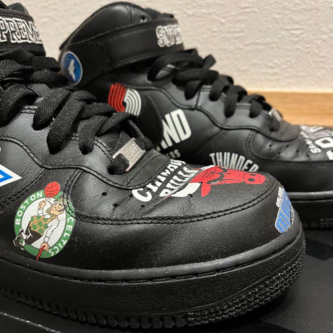 正規 ✨️NIKE AIRFORCE 1 MID07 SUPREME 28.5
