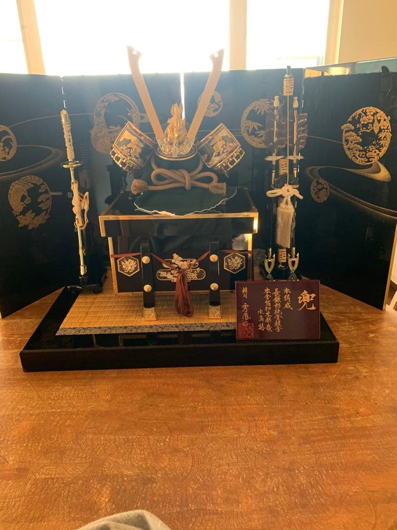 5月人形　兜飾り！