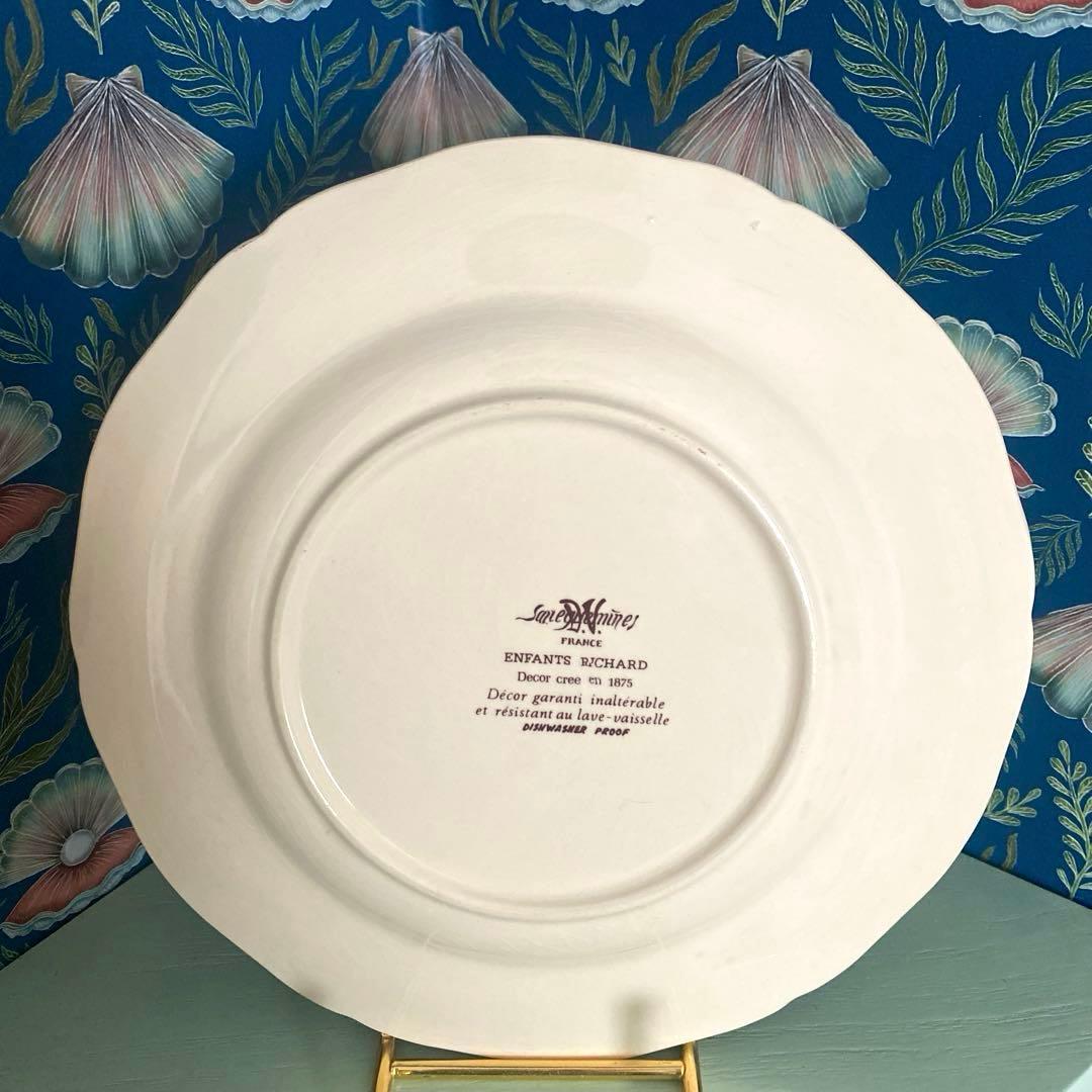 サルグミンヌ アンファンリシャール　デザート皿セット【C】フランスアンティーク