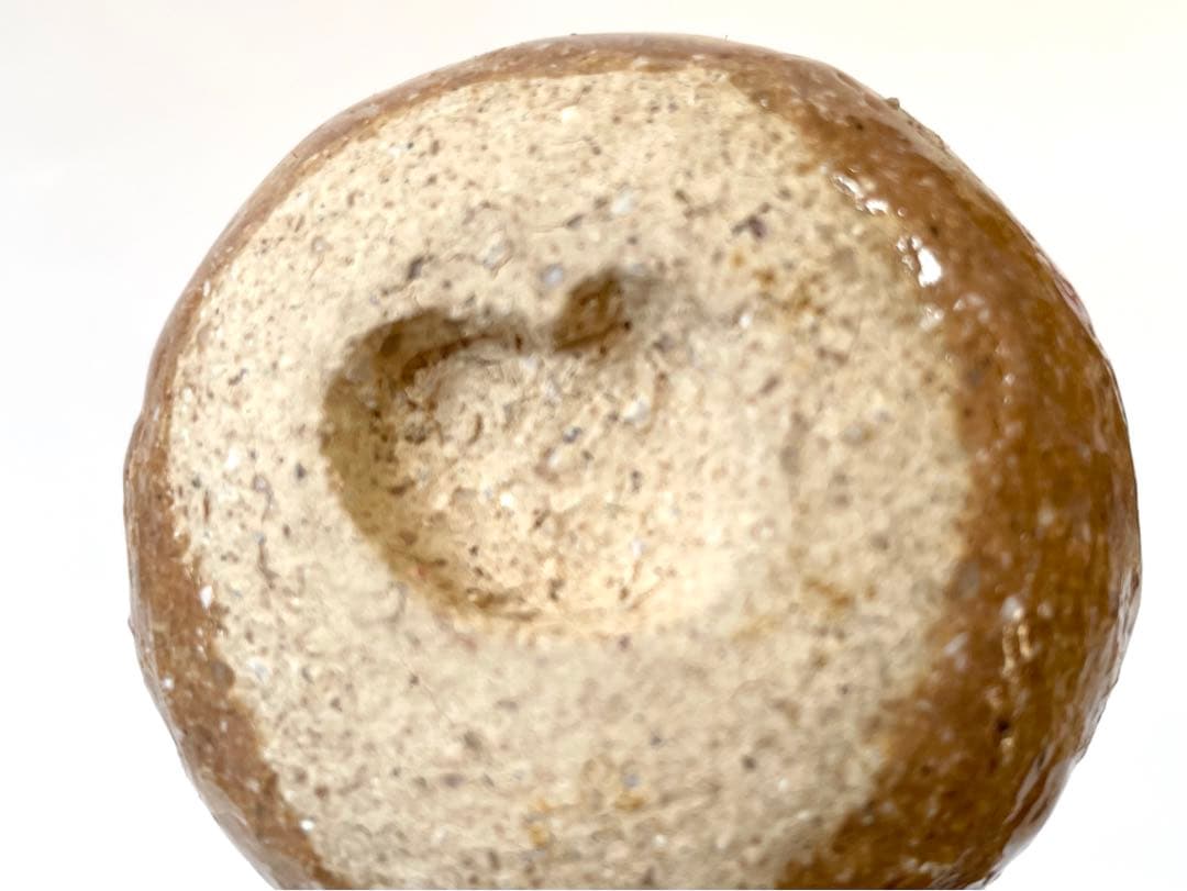 作家物　陶芸家　作者不明　三輪休雪　？　萩焼　萩香合　香合　蜜柑　柿　箱なし