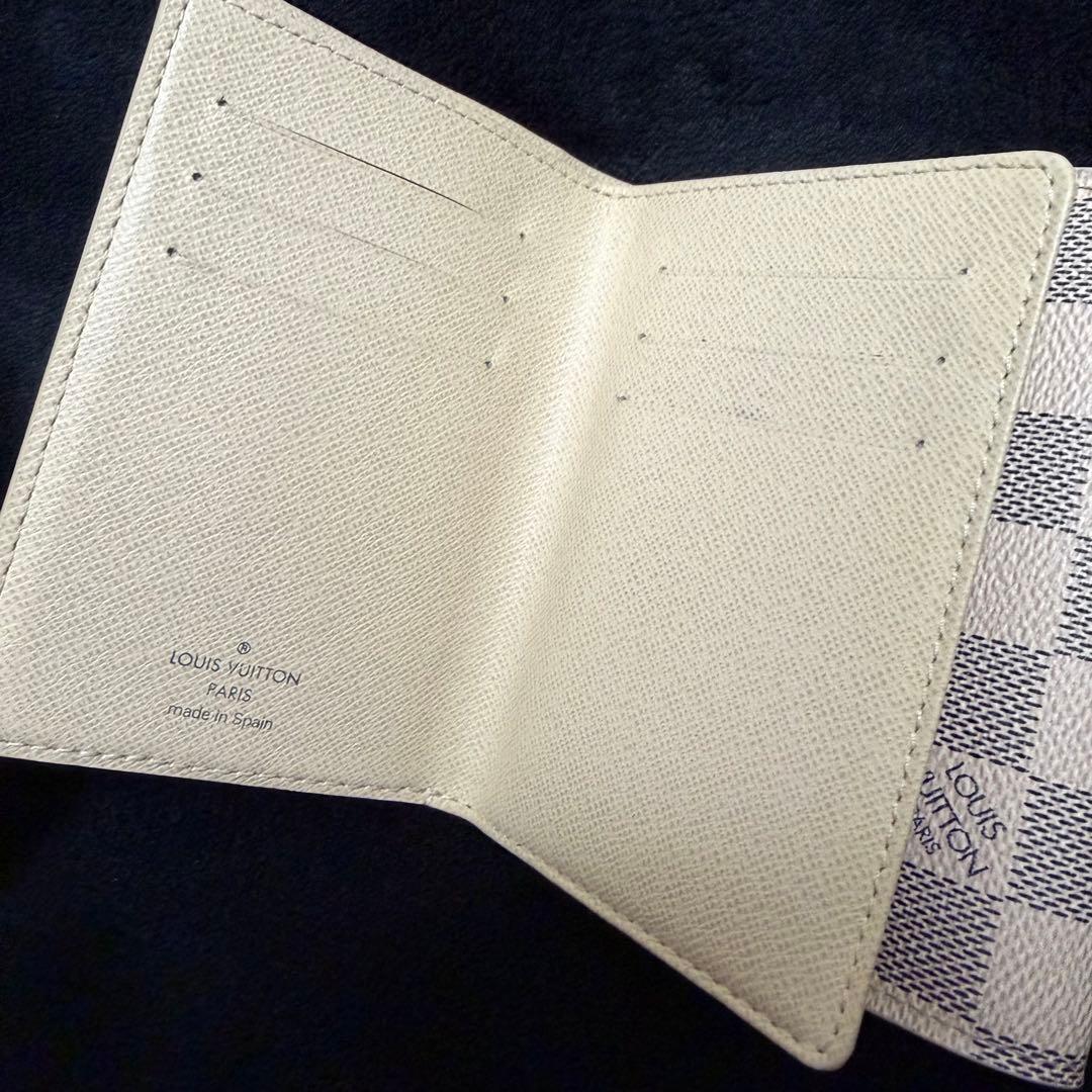 ルイヴィトン ダミエアズール ポルトフォイユ コアラ 三つ折り財布 N60013