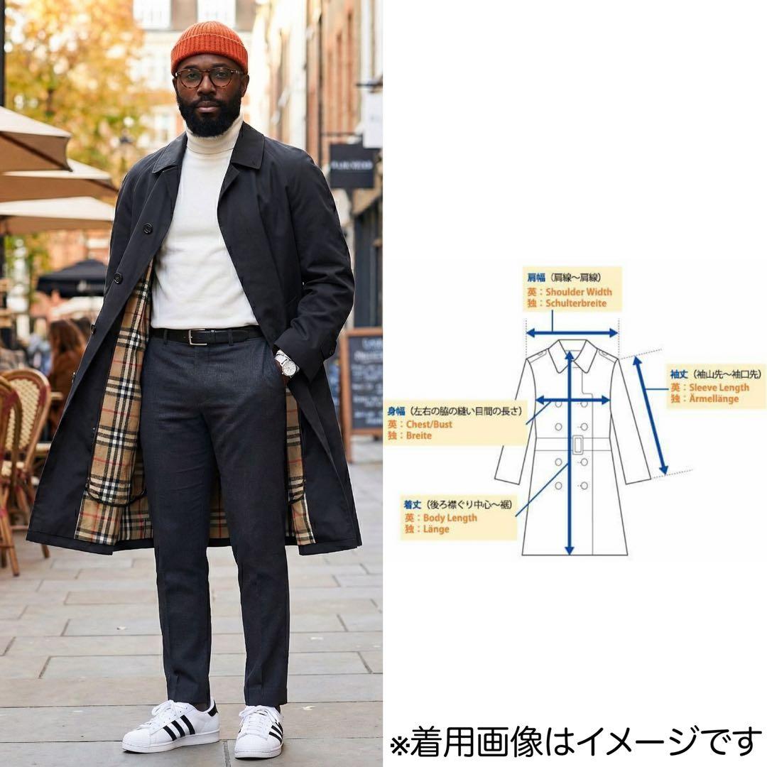 BURBERRY★ノバチェック ライナー ステンカラーコート★ブラック★黒★L