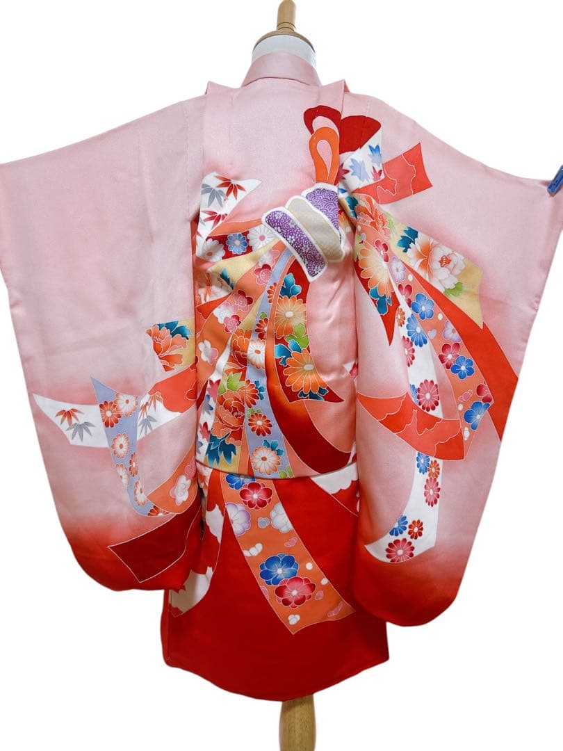 豪華逸品♡七五三　3歳　女の子　セット　一式　ピンク系　友禅　総絞り