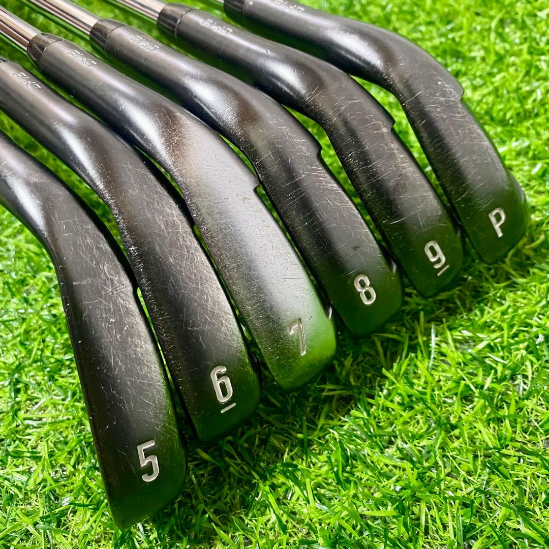 キャロウェイ ローグプロ CF18 ブラック アイアンセット 6本 S 右