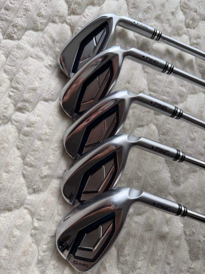 PING G440アイアンセット 7〜U 5本セット