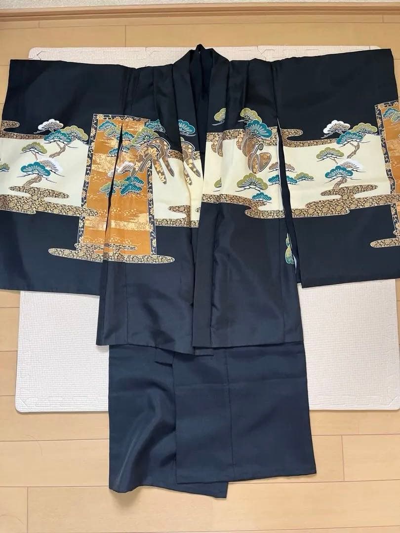 七五三　5歳　羽織2種　U-SUKeKIDSブランド フルセット　雪駄2個