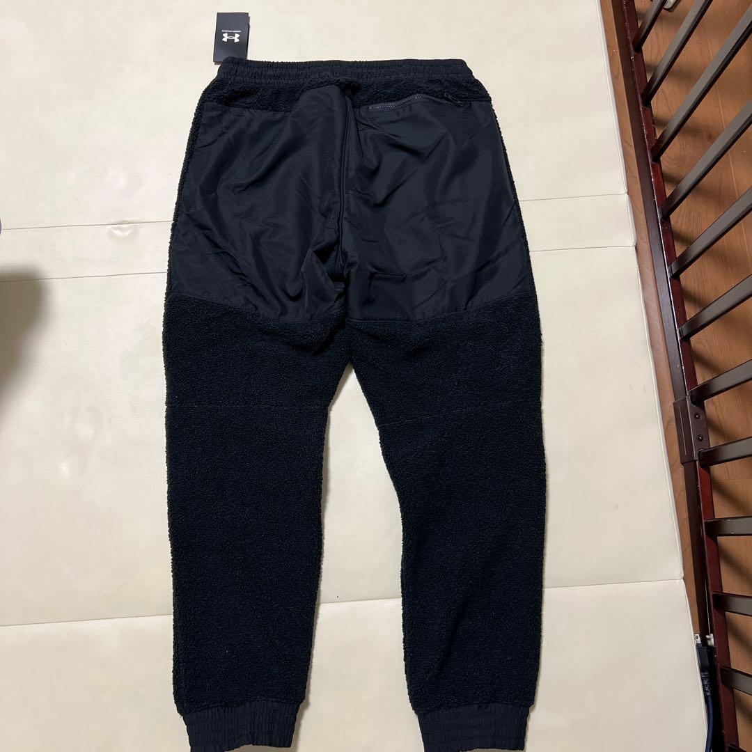 XL UNDER ARMOUR フリースパンツ ブラック