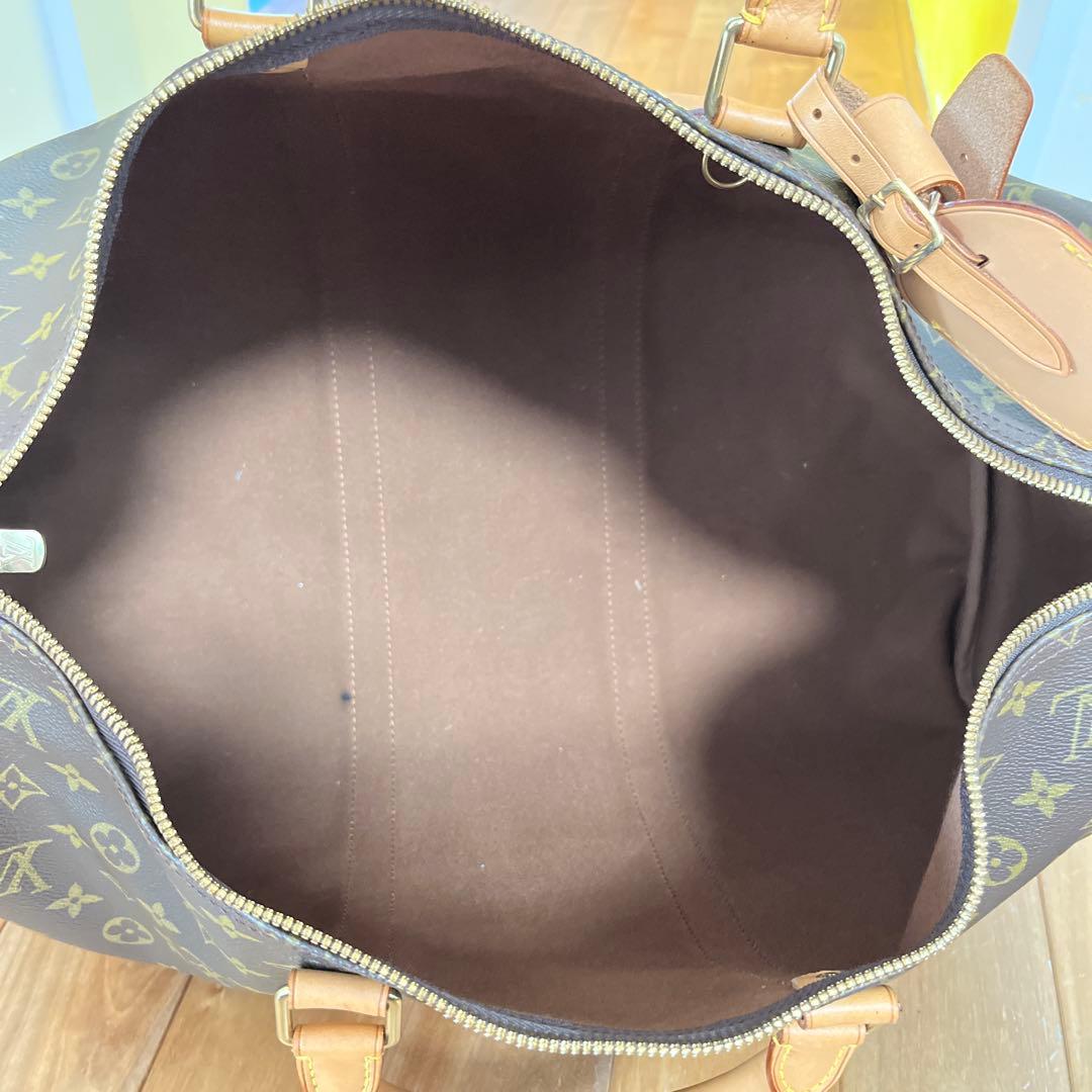 美品　Louis Vuitton ボストンバッグ ブラウン　キーポル50