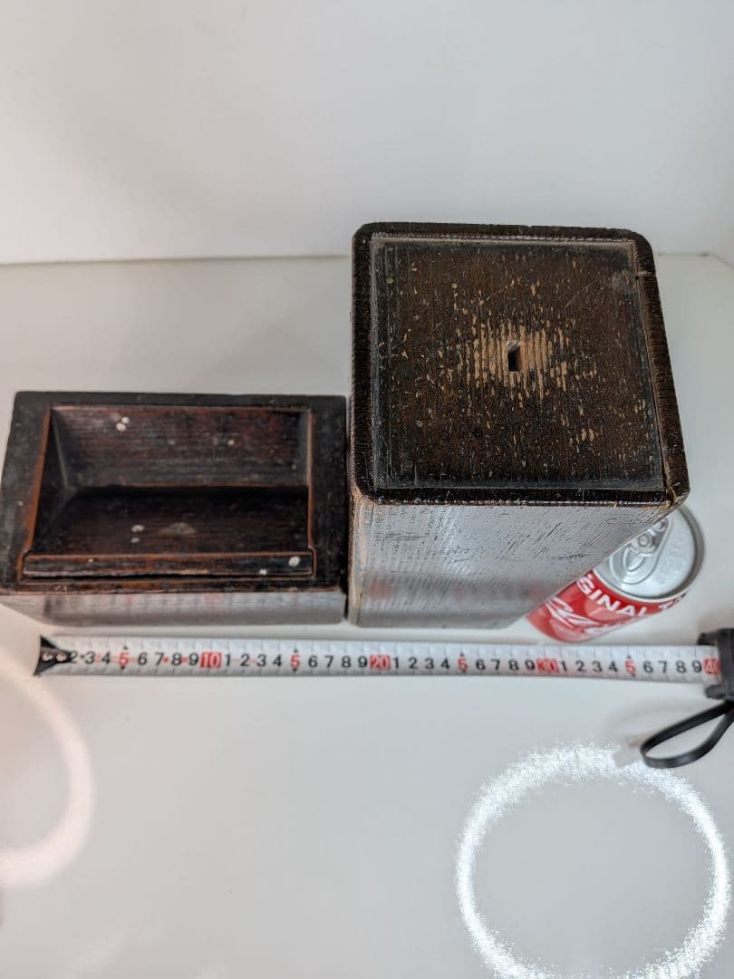 もも 古道具／御神籤／賽銭箱／縁起物／明治時代物／開運招福／木製