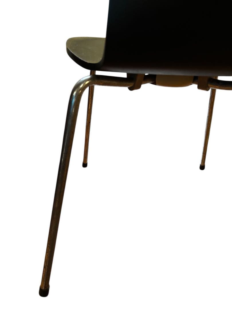 フリッツハンセン アントチェア　ブラック／4本脚　　　2セット